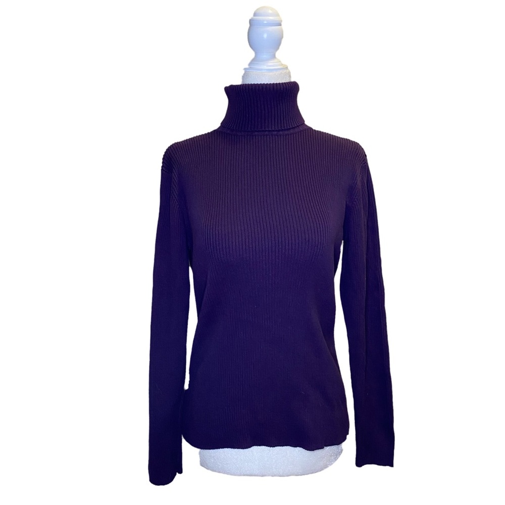 Style & Co. Women’s turtleneck purple M